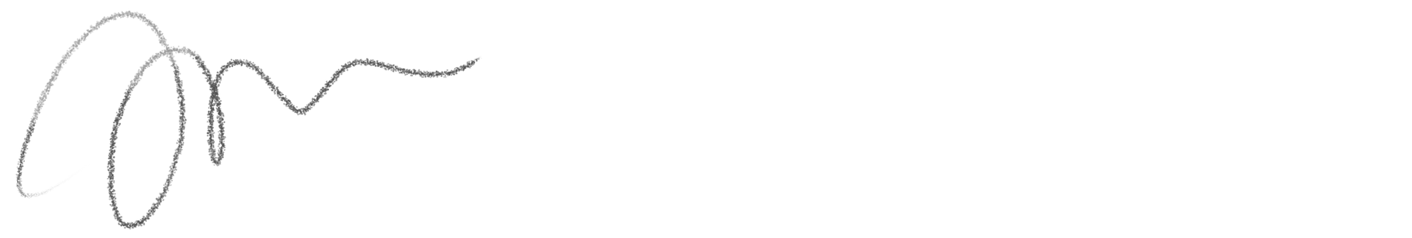 andrew's signature in pencil